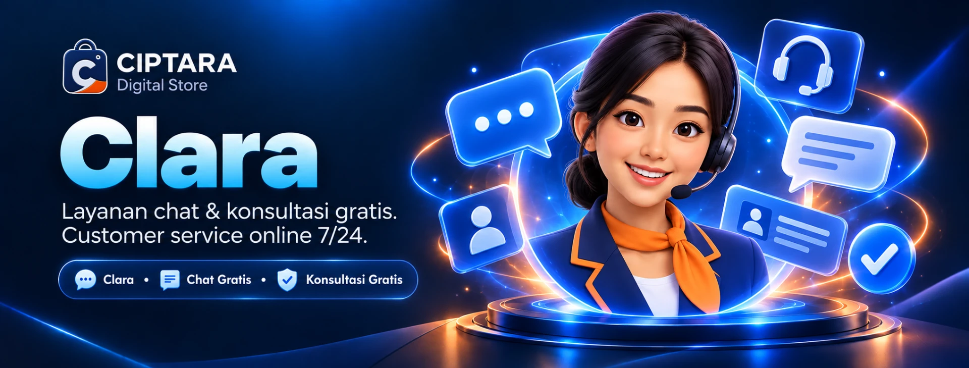 Clara — mulai chat